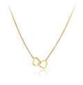 Lokaer Double Heart Choker Necklace