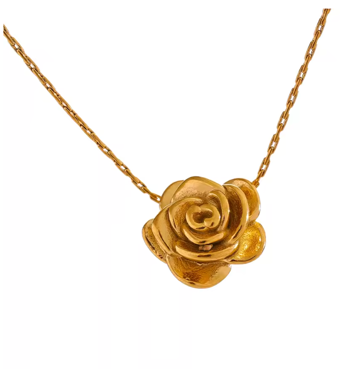 Stereoscopic Flower Necklace