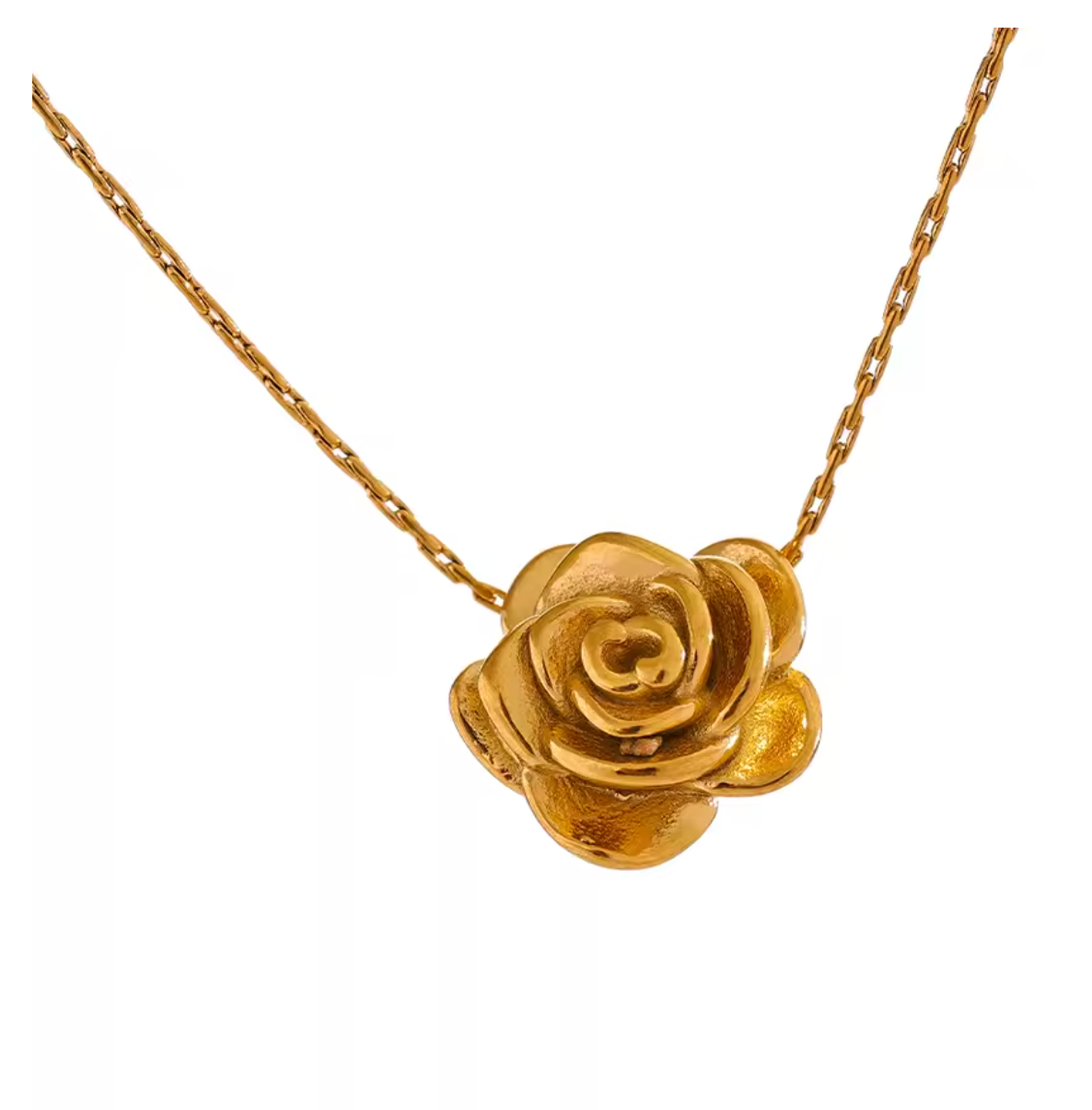 Stereoscopic Flower Necklace
